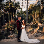 Real wedding RHS Wisley Gardens